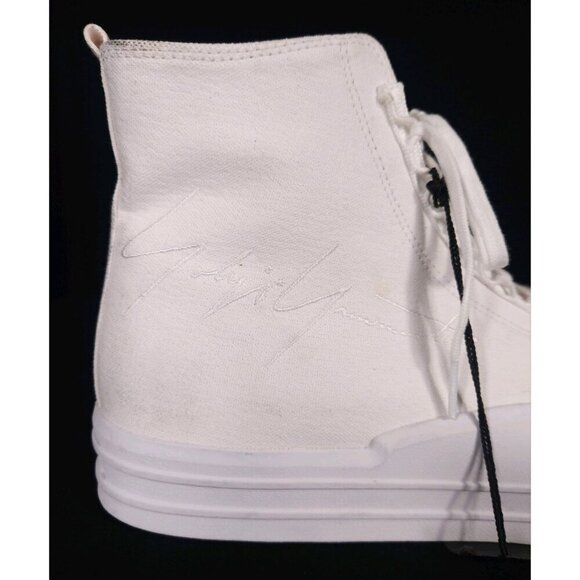 Adidas Y-3 Yuben Mid Sneaker Size 45 1/3 US 11 Mens White EF2654 $269 - Picture 5 of 12